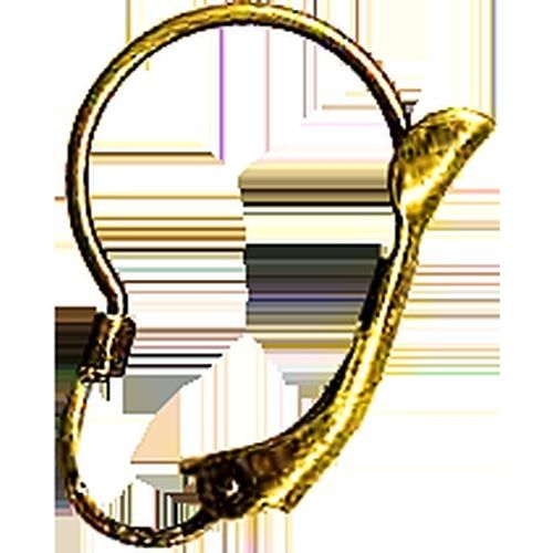 Boucles D'oreille Dormeuses À Coller Doré La Paire