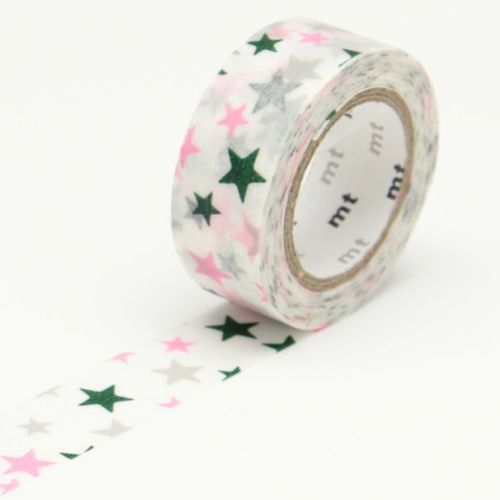 Masking Tape Mt Kids - 15 Mm - Étoile - Masking Tape (Mt)