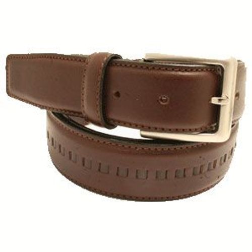 Cyllene Fantaisie - Ceinture Roberto Cuir Marron - Homme