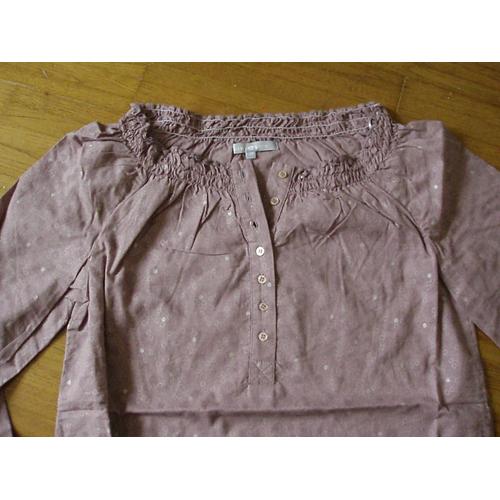 Blouse Somewhere Coton 38 Violet 