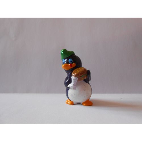 Figurine Kinder-Les Petits Pingos - Série : Pingouins Année : 1994 - 1995- Pingo Sandwich