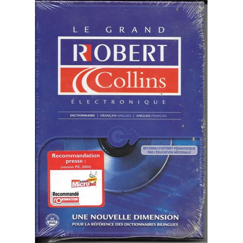 Dictionnaire Numérique Robert Collins Français-Anglais Anglais-Francais