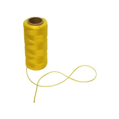 Corde De Maçon - Ø 1.2 Mm - Longueur 100 M - Jaune