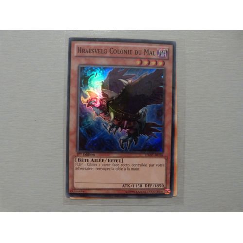 Carte Yu-Gi-Oh "Hraesvelg Colonie Du Mal" Super Rare Ha07-Fr016