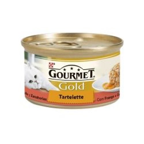 Purina Gourmet Gold Tartallete Poulet Et Carottes 85 Gr.
