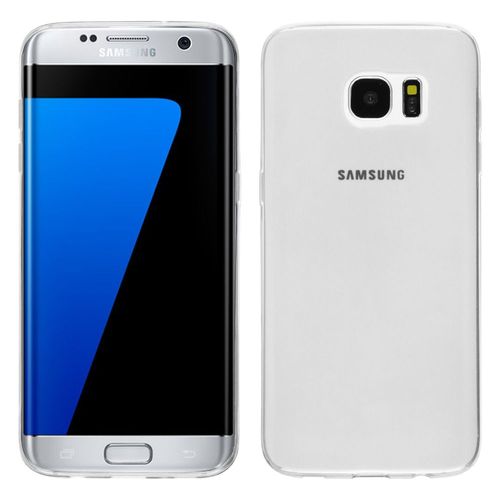 Coque Silicone Pour Samsung Galaxy S7 Edge G935f 5.5" Gel Ultraslim Et Ajustement Parfait - Transparent