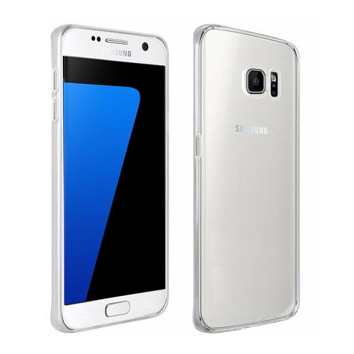 Coque Silicone Pour Samsung Galaxy S7 G930f 5.1" Gel Ultraslim Et Ajustement Parfait - Transparent