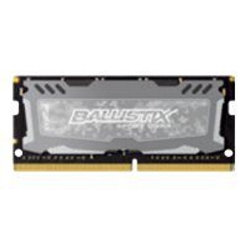 Ballistix Sport LT - DDR4 - module - 8 Go - SO DIMM 260 broches - 2400 MHz / PC4-19200 - CL16 - 1.2 V - mémoire sans tampon - non ECC