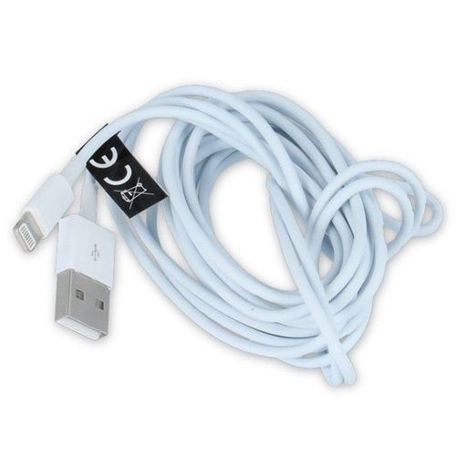 cable USB blanc 3m forever iphone 5/6