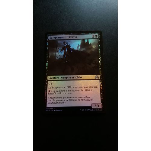 Sangvasseur D'olivia Foil Premium - Ténèbres Sur Innistrad - 127/297