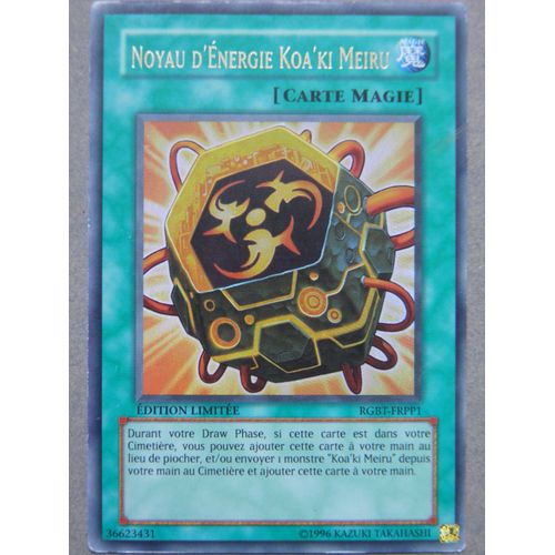 Yu-Gi-Oh - Noyau D'energie Koa'ki Meiru - Rgbt-Frpp1 - Ultra Rare