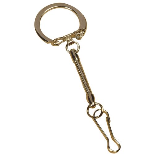 Porte-Clés Et Mousqueton Argenté