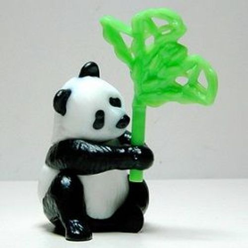 Figurine Panda Avec Son Bambou - Série Animaux Du Monde (2013)