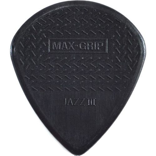 Dunlop Max Grip Jazz Iii Stiffo Lot De 6 Médiators Pour Guitare