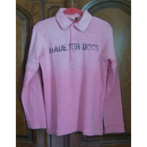Polo Rose Ikks - Taille M