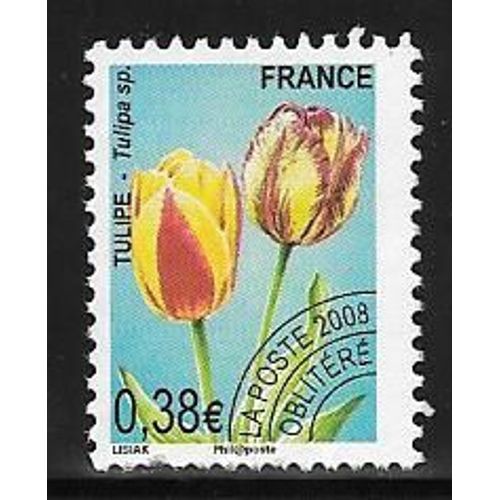 Timbre Préoblitéré De 2008,N°254.Tulipe.