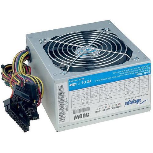 Alimentation ATX 500W - ventilateur 12cm - ADNAuto