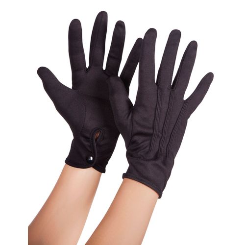 Gants Noirs Adulte - 39270 - M / L - Port 0¿