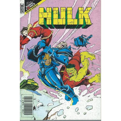 [ Version Intégrale Semic ] Hulk N° 7 ( 1993 ) : " Cercle Vicieux " ( Avec Poster En Pages Centrales )