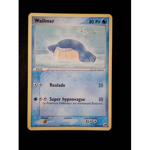 Wailmer 83/100 Set Ex Tempête De Sable Fr