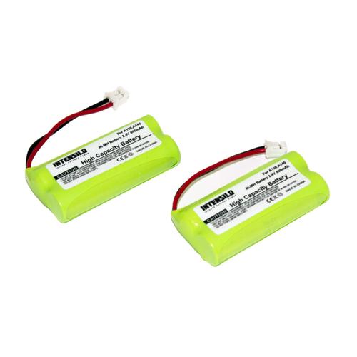 INTENSILO 2x Batterie compatible avec Siemens Gigaset AS150, AS150 DUO téléphone fixe comme V30145-K1310-X359 (800mAh, 2.4V, NiMH)