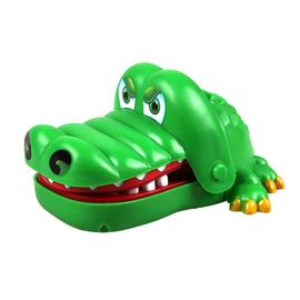 Nouveau Jouet crocodile dentiste Morsure avec porte-clés vert T3Y8 