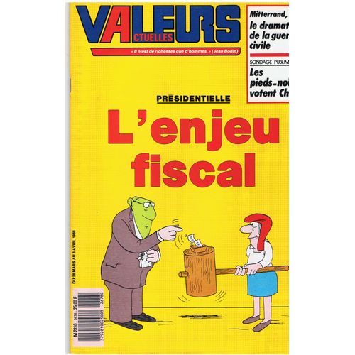 Valeurs Actuelles N° 2678  28 Mars 1988