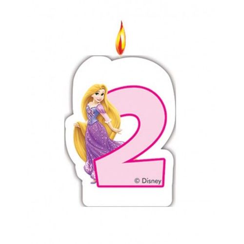 Bougie Chiffre 2 Disney Princesses Journey - 48360 - Taille Unique - Port 0¿