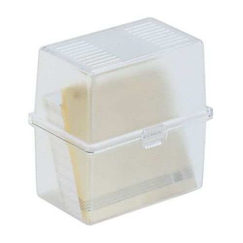 Exacompta Boite À Fiches Memo-Box A8 Cristal