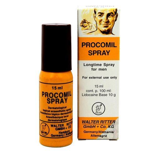 Procomil Spray Garder Longue Durée Vaporisateur Extensif Hommes Retarder Pulvérisation 15ml Modèle Lryjbb01935 Goodnice