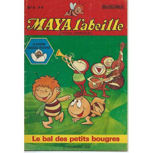 " Le Bal Des Petits Bougres " : Maya L'abeille N° 6 ( 23 Décembre 1978 )