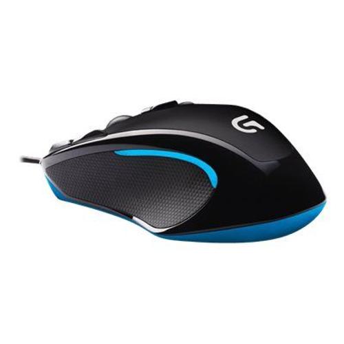 Logitech G300S - Souris - optique - 9 boutons - filaire - USB