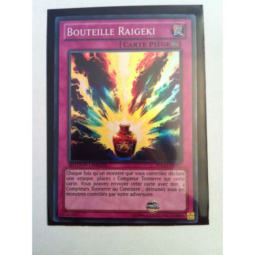 Yu-Gi-Oh! - Wgrt-Fr091 - Bouteille Raigeki - Super Rare