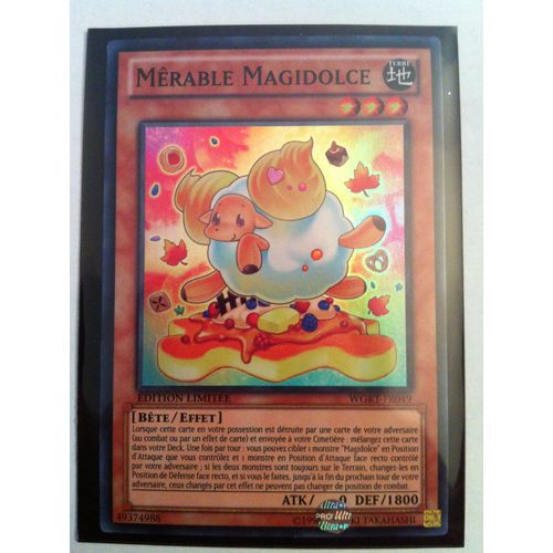 Yu-Gi-Oh! - Wgrt-Fr049 - Mêrable Magidolce - Super Rare