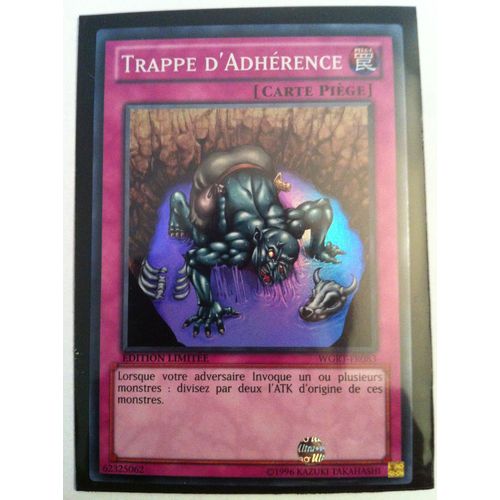Yu-Gi-Oh! - Wgrt-Fr083 - Trappe D'adhérence - Super Rare