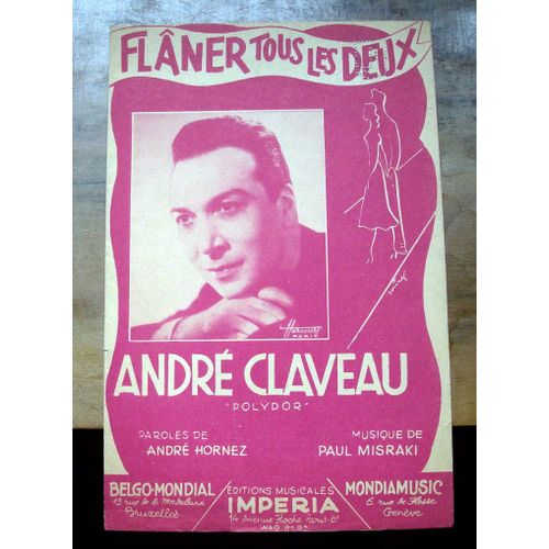 Flaner Tous Les Deux Yves Montand 1958 De L'operette Le Chevalier Bayard