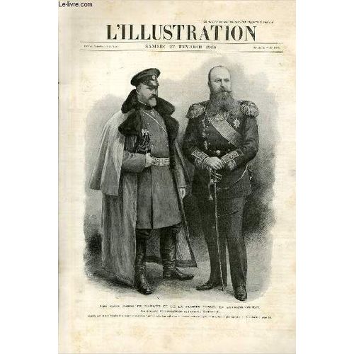L'illustration Journal Universel N° 3183 - Gravures: Les Deux Chefs De L'armée Et De La Flotte Russes En Extrême-Orient, Le Général Kouropatkine Et L'amiral Makharof - La Guerre ...