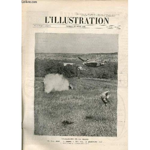 L'illustration Journal Universel N° 3418 - Gravures: L'ouverture De La Chasse - Au Funérailles, À Constantinople, De Redjeb Pacha, Le Nouveau Ministre De La Guerre - La Nouvelle Industrie ...