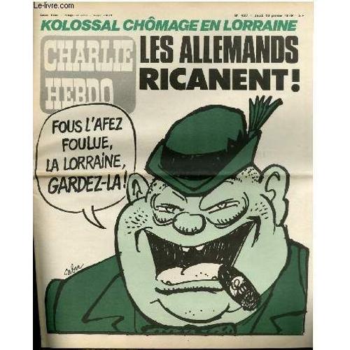 Charlie Hebdo N°427 - Les Allemands Ricanent !