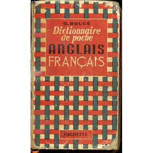 Dictionnaire De Poche Anglais Francais.