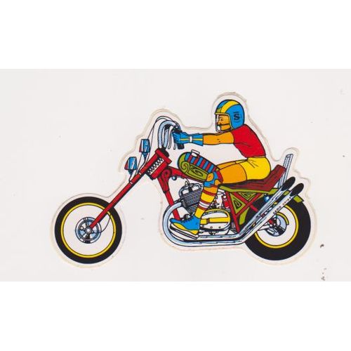 Autocollant  Chopper  Moto   Smiths 