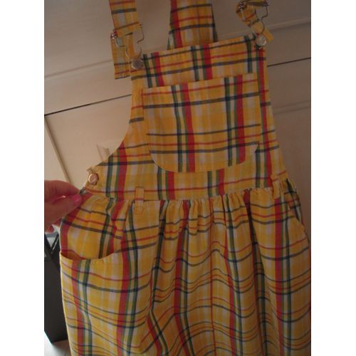 Jupe Salopette Okaou Coton 10 Ans Multicolore 
