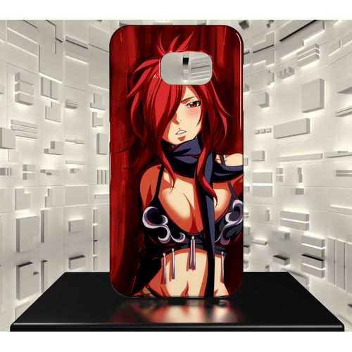 Coque Samsung Galaxy S7 Fairy Tail Erza Scarlett 12