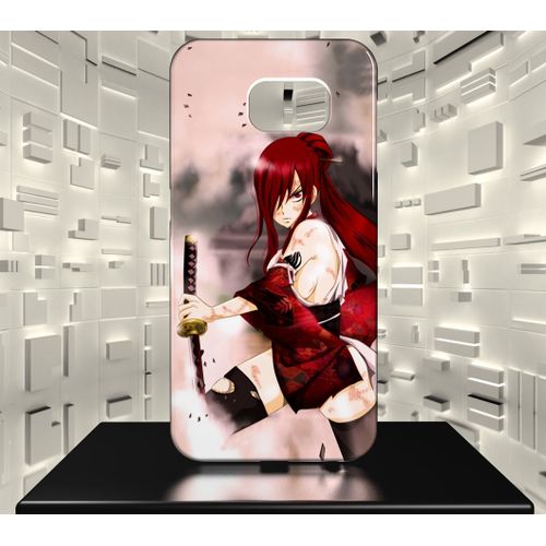 Coque Samsung Galaxy S7 Fairy Tail Erza Scarlett 01