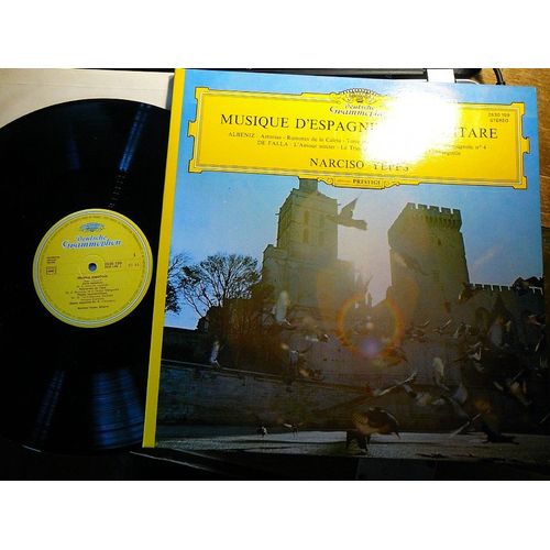 Disque 33t Musique D'espagne Pour Guitare Par Narciso Yepes