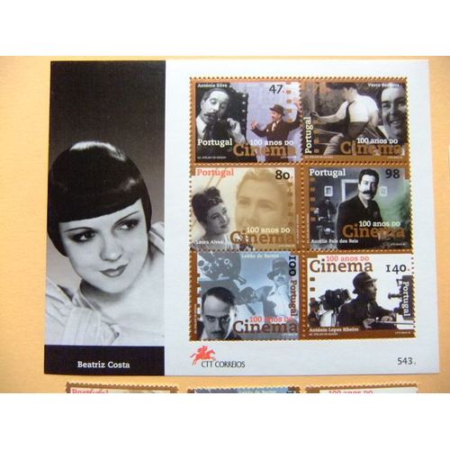 Portugal 1996 Centenario Del Cine Yvert Nº Bloc 123 ** Mnh