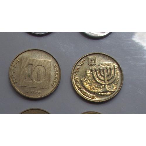 10 Agorot  Shekel Carte Du Grand Israel