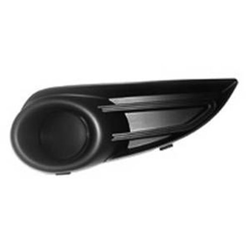 Grille Calandre Gauche Pour Citroën C1 I Phase 2 2009-2012, Cache Antibrouillard, Pare Chocs Avant