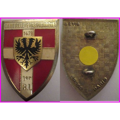 Insigne 1° Régiment D¿Infanterie