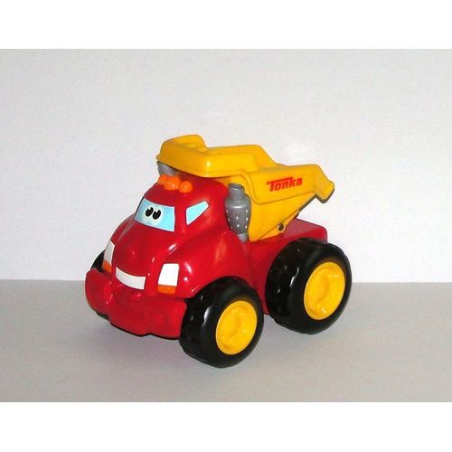 Chuck Jumbo Jet Le Camion Benne  Chuck & Friends  A Faire Rouler Sonore Et Interactif Tonka 